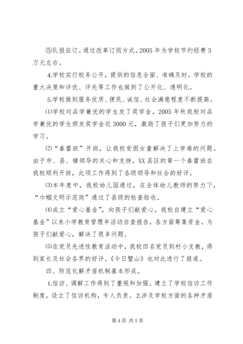 小学教育管理年活动自查报告 (2).docx