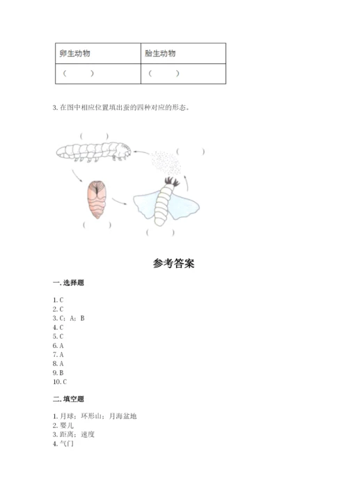 教科版科学三年级下册期末测试卷精品【典型题】.docx