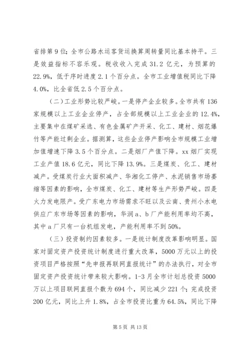 迎接省发改委一季度经济形势和重点工作调研督导方案 (4).docx