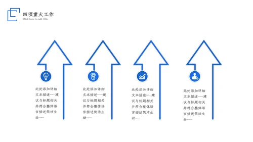 2023大气蓝色述职报告工作计划工作汇报ppt