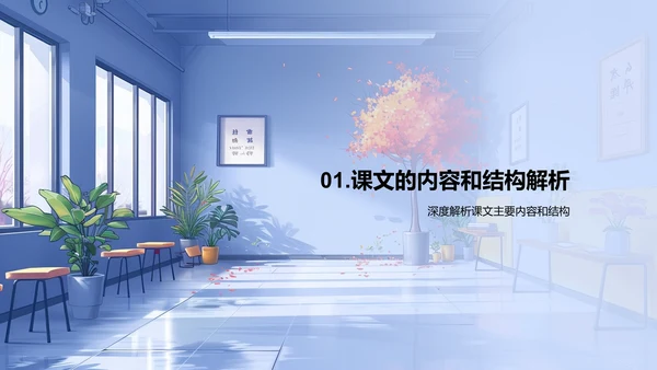 课文解读技巧PPT模板