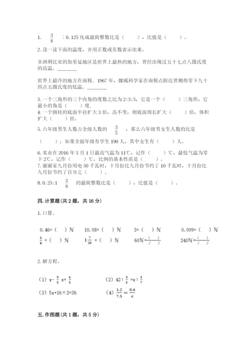 北师大版六年级下册数学 期末检测卷【夺分金卷】.docx