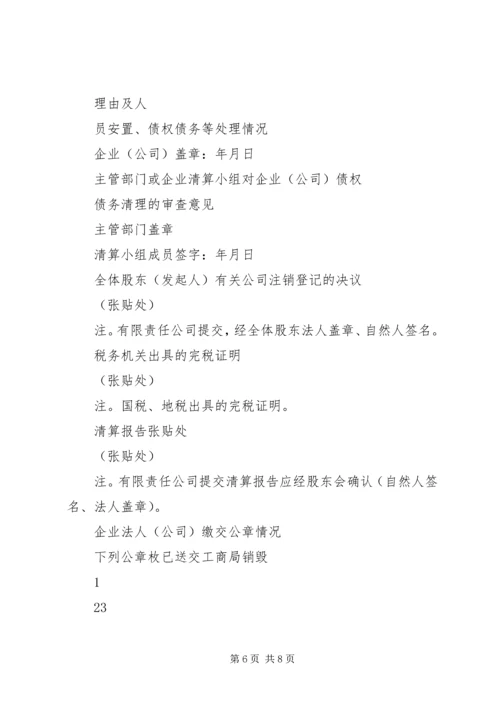 企业法人设立登记申请书 (3).docx