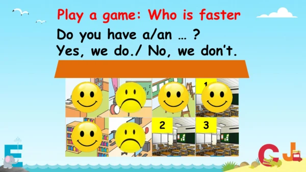 Unit1 My school Part BLet' learn 课件(共24张PPT)