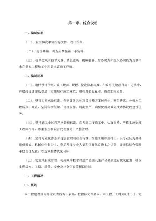 四级公路综合重点工程综合标准施工组织设计.docx