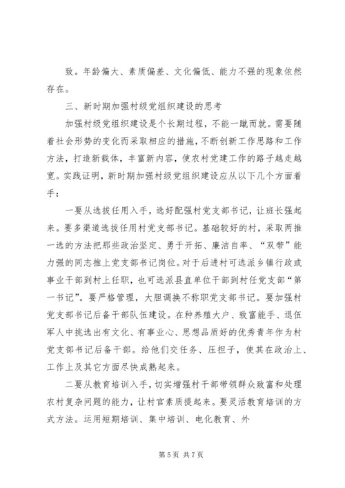 昌图=调研报告加强村级党组织建设的实践与思考5篇.docx
