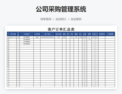 公司采购管理系统