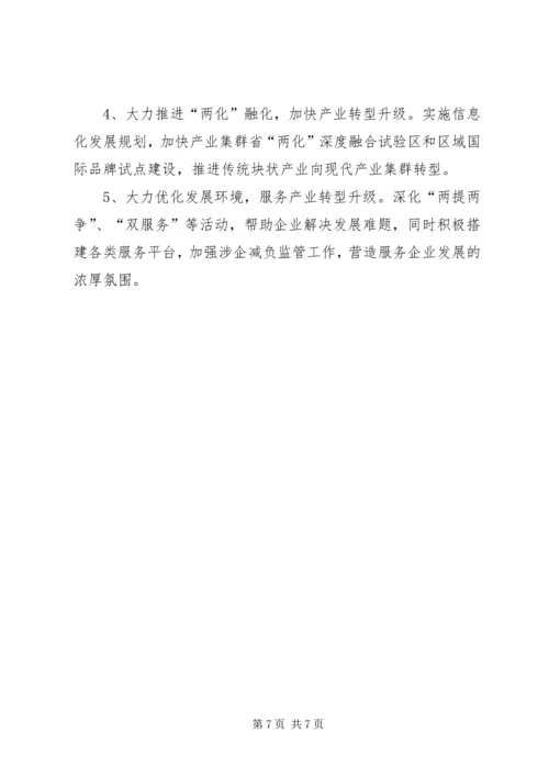 县经信局上半年工作报告.docx
