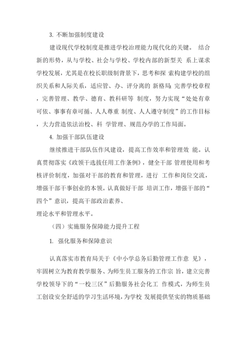 中学学校综合、专项发展规划.docx