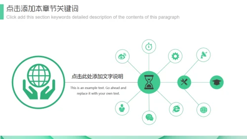 淡绿色Business商业计划书通用PPT模板