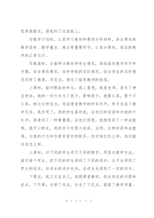 实习教师个人工作总结三篇.docx