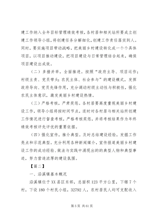 美丽乡村建设实施方案五篇.docx