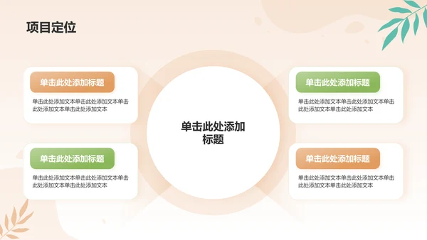 绿色简约风金融项目进度汇报PPT模板