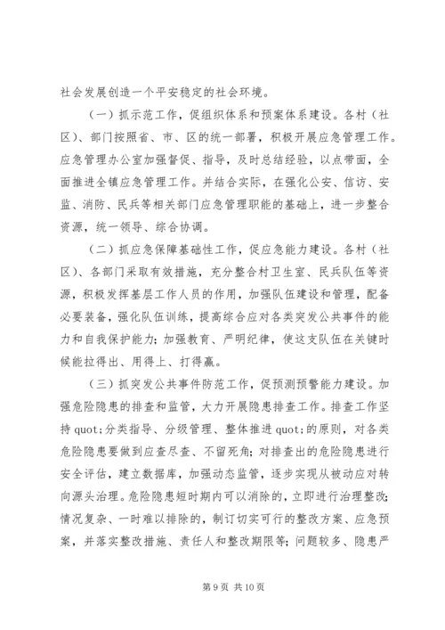 乡镇安全生产大检查整治工作总结范文.docx
