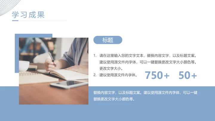 小清新博士研究生复试汇报PPT