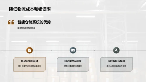 赋能物流：智能仓储探索