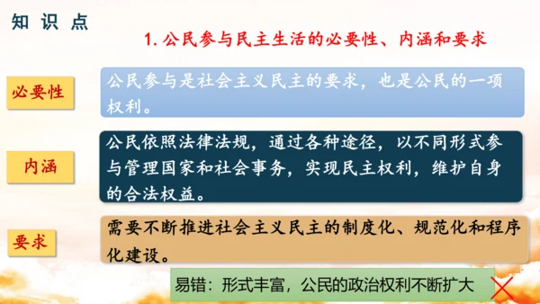 3.2参与民主生活 课件(共30张PPT)