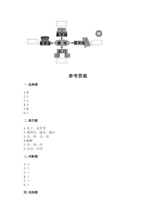 教科版小学二年级上册科学期末测试卷（突破训练）word版.docx
