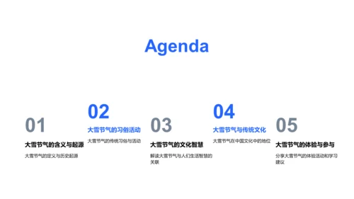 大雪节气文化教学PPT模板