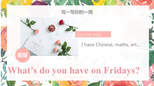 pep人教版五年级英语上册 作文专项复习课件（24张PPT）