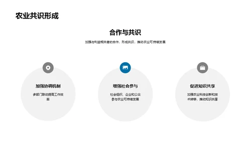 农业可持续发展