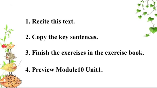 Module 9 Unit 2 I bumped my head.  课件(共34张PPT)