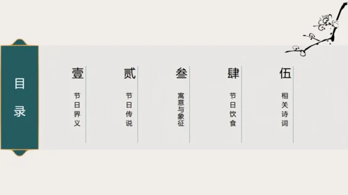 过了腊八就是年扇形中国风腊八节通用PPT模板