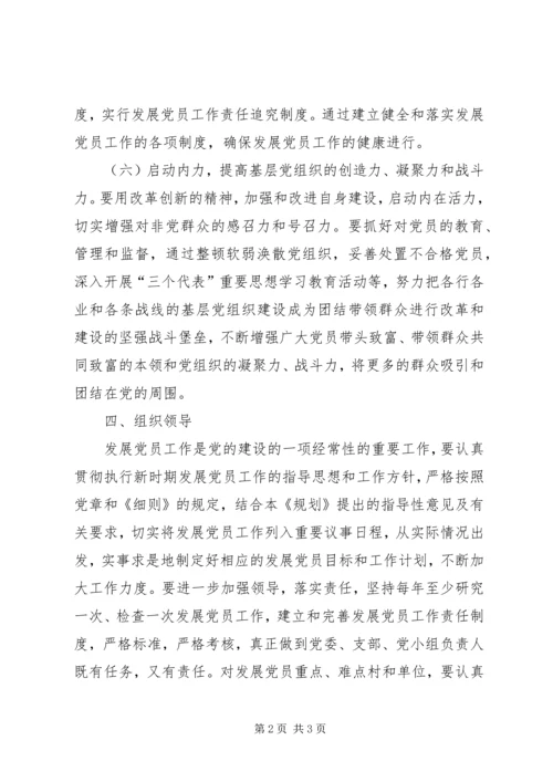 某乡某年发展党员工作规划 (5).docx