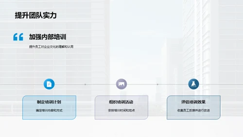 塑造卓越企业文化