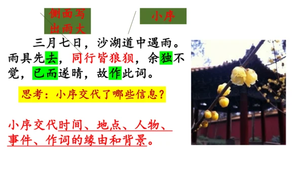 九年级下册 第三单元 课外古诗词诵读《定风波》课件(共19张PPT)