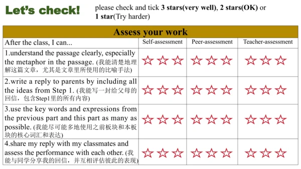Unit 1 A new start  Reading for writing课件+内嵌音视频  外