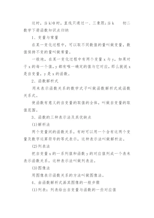 八年级下册数学知识点总结归纳人教版免费.docx