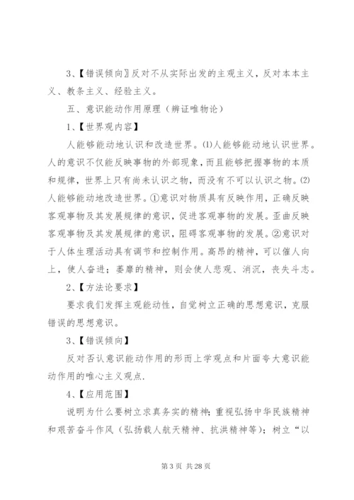 马克思主义哲学的基本原理和方法论总结 (2).docx