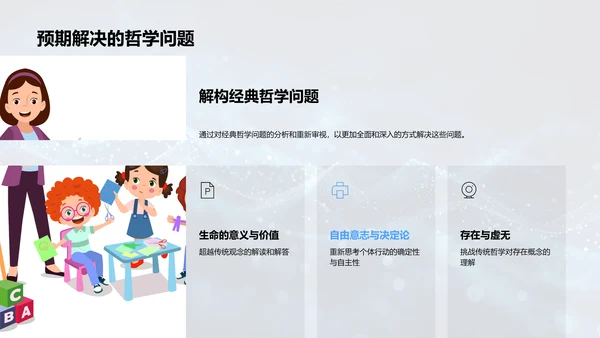 哲学研究报告PPT模板