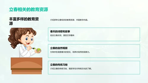 立春主题教学