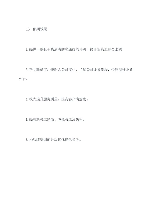 如何设计培训方案策划
