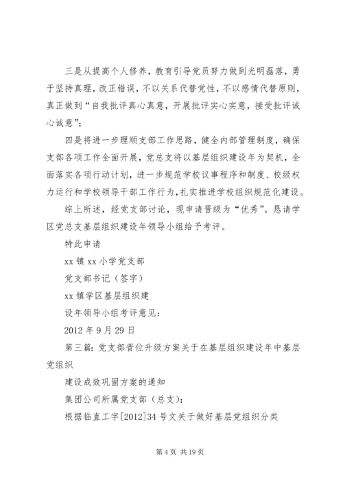 学校党支部党总支晋位升级申请[1].docx