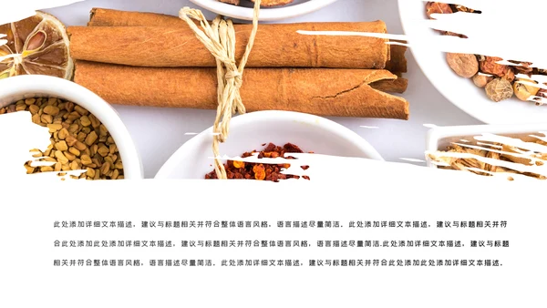 中医中药中国风简约风格PPT模板