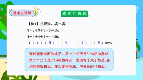 第七单元：找规律单元复习课件(共26张PPT)人教版一年级数学下册