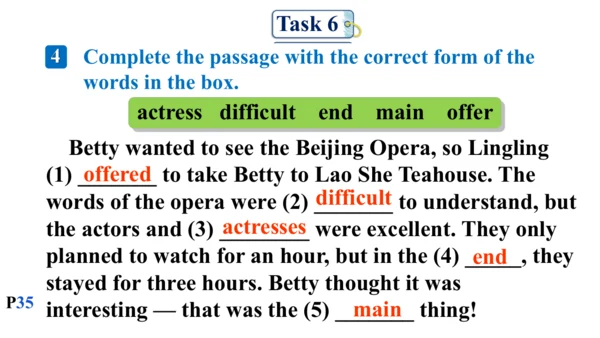 Module 5 Unit 1 I wanted to see the Beijing Opera.