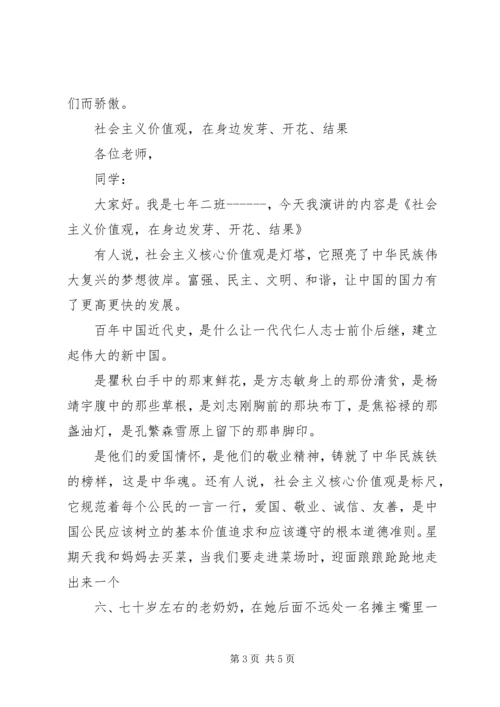 大力弘扬社会主义核心价值观(讲稿) (3).docx