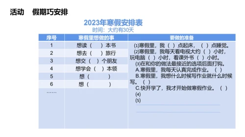 第1课 假期有收获 课件 人教版道德与法治 二年级上册