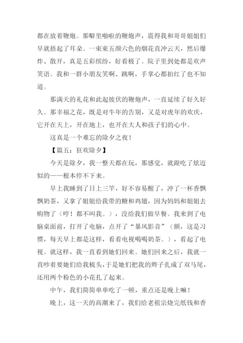 除夕狂欢作文.docx