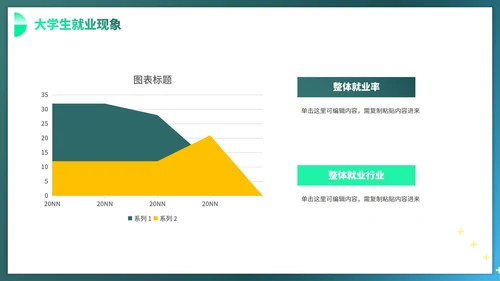商务实景渐变大学生毕业就业指南PPT模板