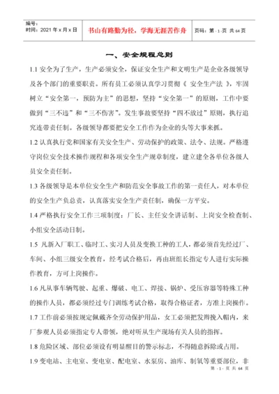 转炉炼钢安全操作规程(总).docx