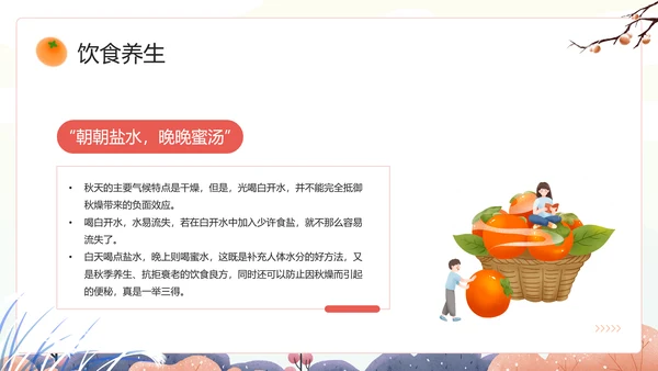 中国风传统二十四节气之霜降PPT课件模板