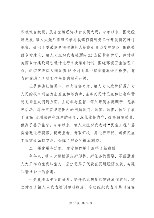 人大代表履职工作总结汇总十篇.docx