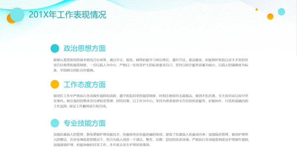 医疗护士长工作总结汇报PPT护士节医院
