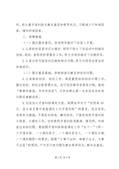 年度信访局信访工作计划.docx