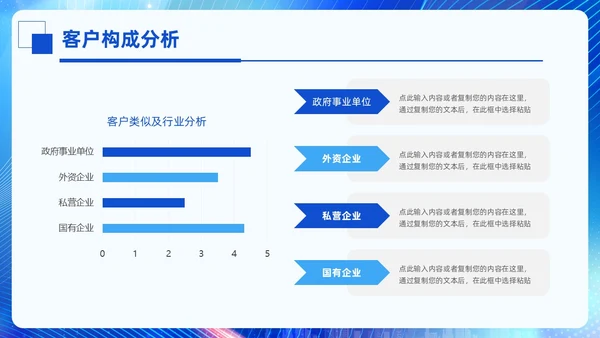 科技风蓝色励志乘风破浪销售年终总结PPT模板